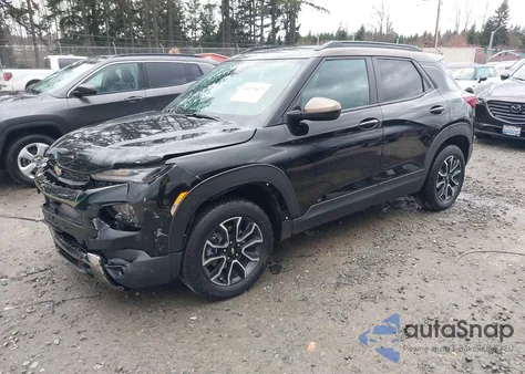 2021 Chevrolet Trailblazer Awd Activ из США, поврежденный, VIN KL79MSSL8MB023693